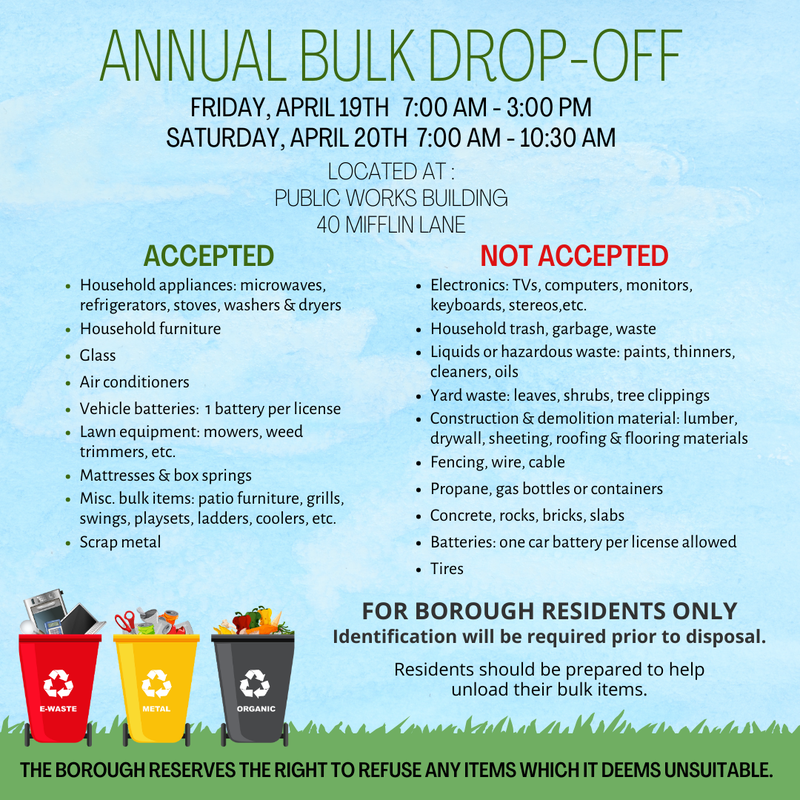 2024 Annual Bulk Drop-Off